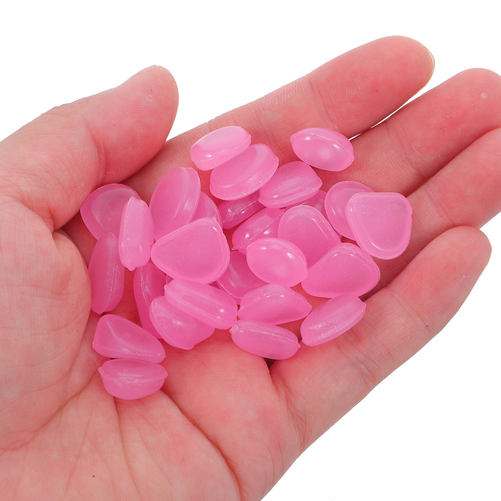 Aquarium Fish Colorful - 400Pcs Night Glow Stones Luminous Pebbles