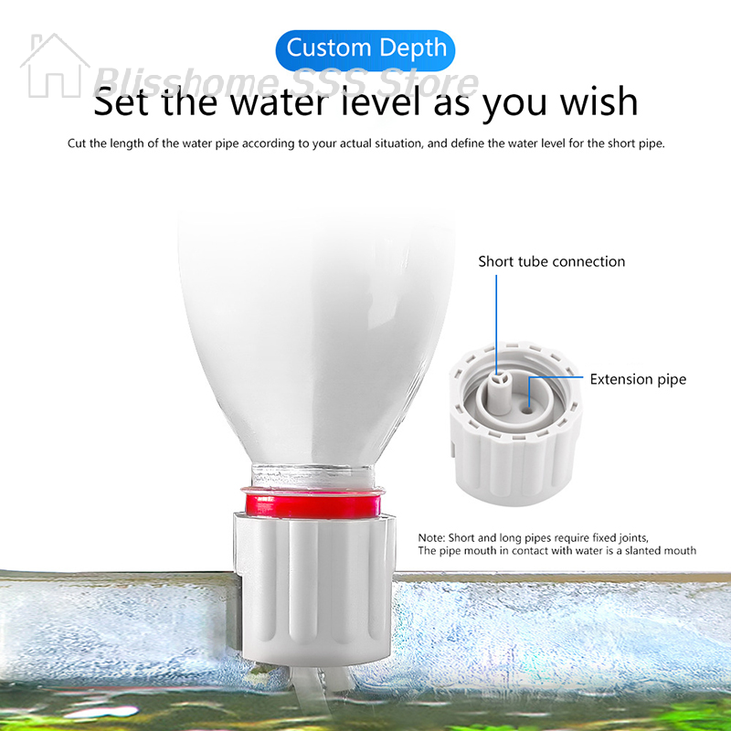 Aquarium Fish Background - 【S】1 Set Wall Mounted Automatic Water
