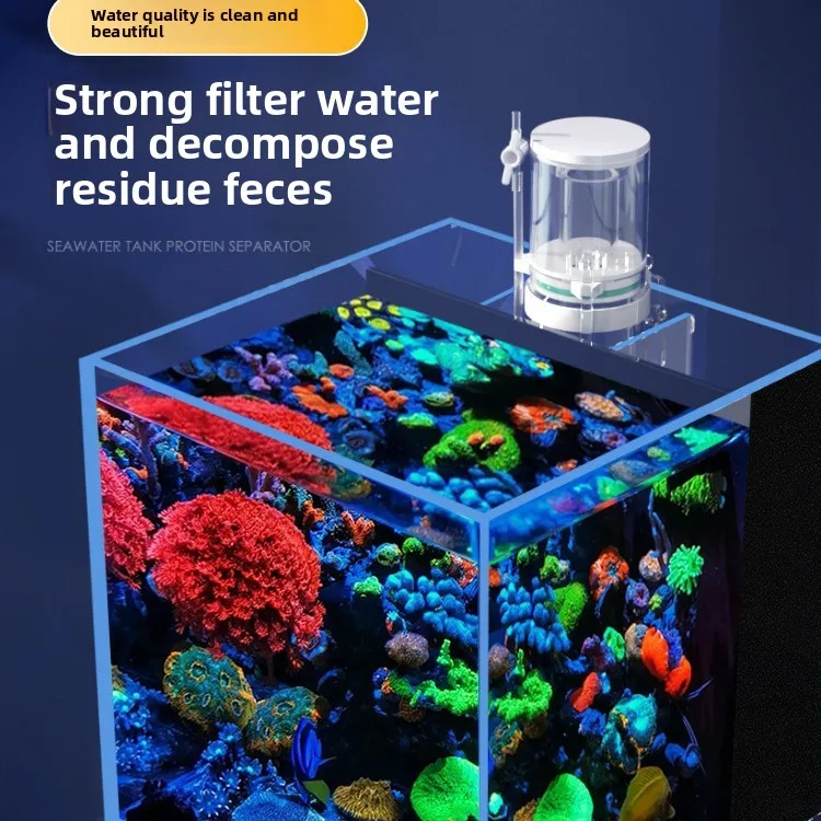 Aquarium Fish Waste Collector - 110V-240V New Mini Aquarium Protein Separator