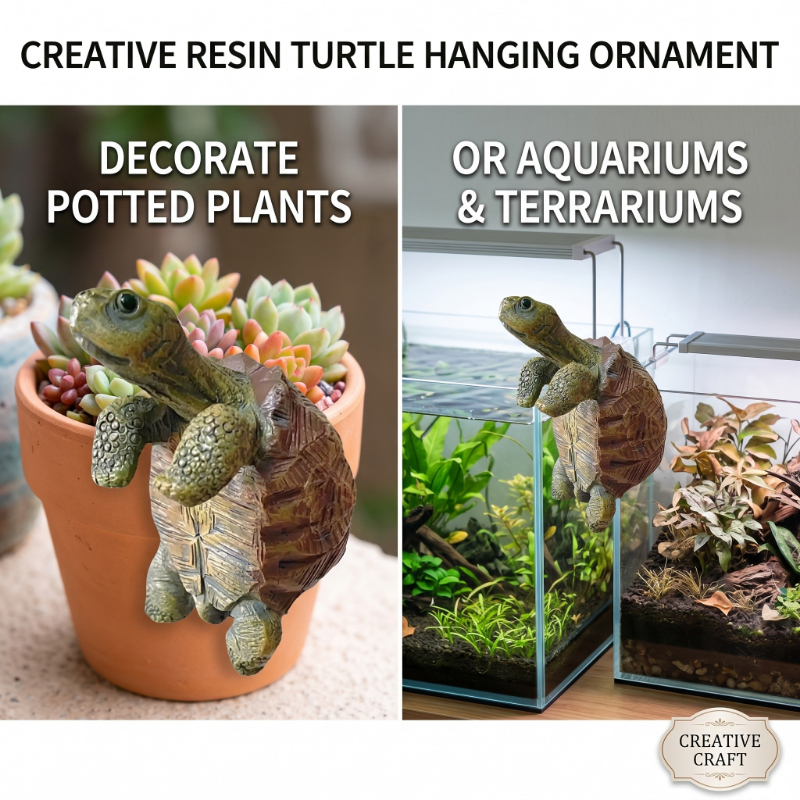 Aquarium Fish To Buy - Fishing Turtle Hanging Turtle Figurine for