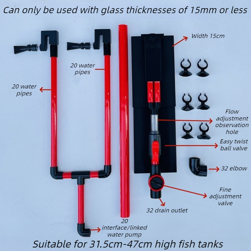 Siphon Aquarium Filter Double  – Cleaner Fish Aquarium Bewertung und Preis