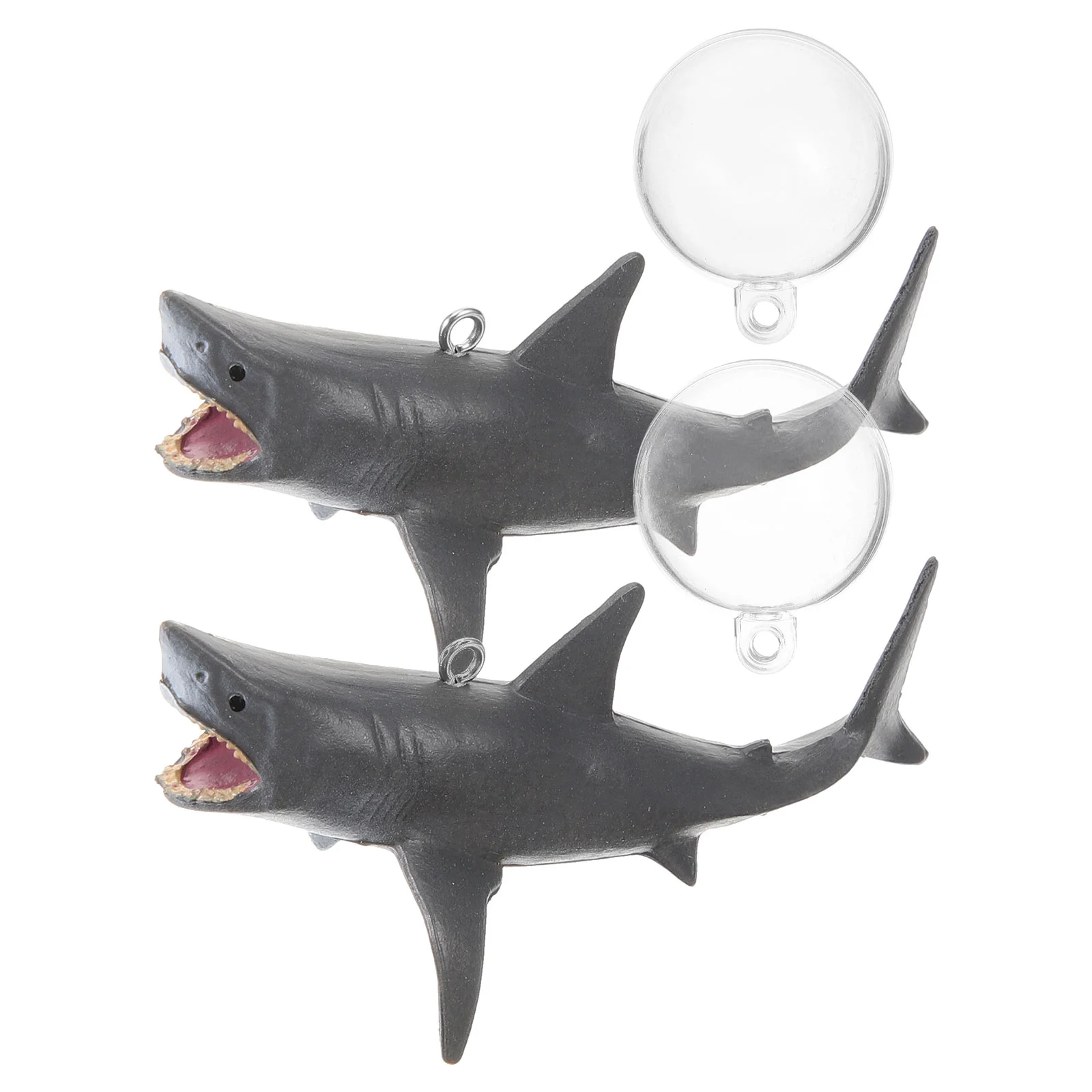 2pcs Fish Tank Shark Decoratio – Aquarium Fish Shark Bewertung und Preis