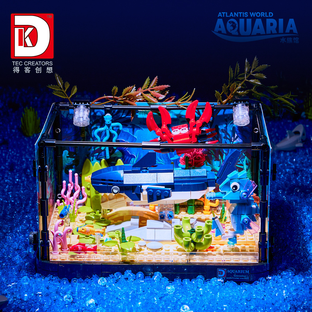 648PCS Shark Ecosystem Tank Bu – Aquarium Fish Shark Bewertung und Preis