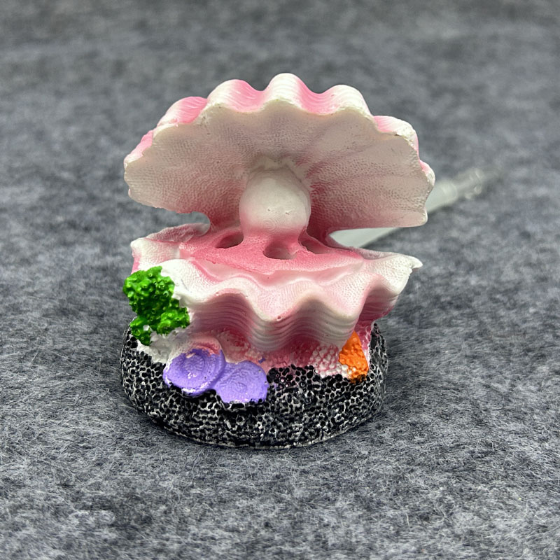 Cute Shell Shape Bubble Stone  – Aquarium Fish Enrichment Bewertung und Preis