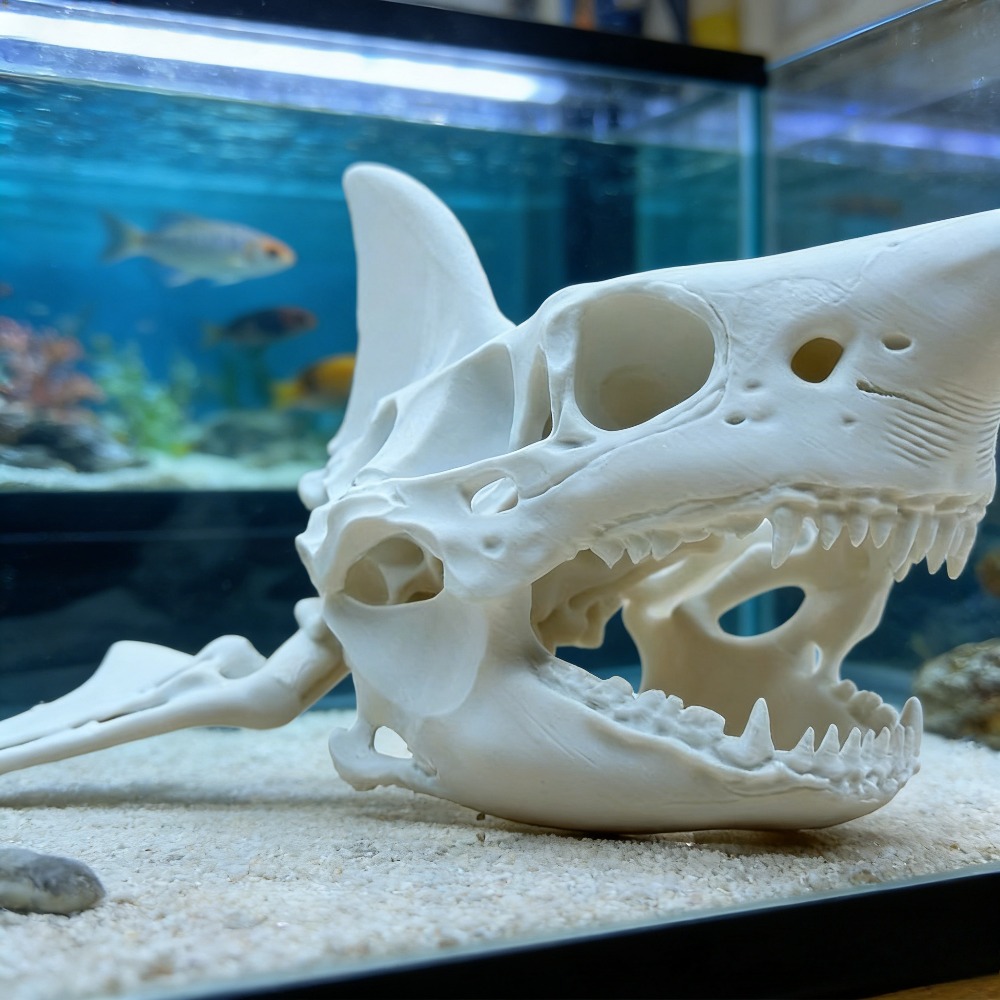 3D Printing Shark Skull Skelet – Aquarium Fish Shark Bewertung und Preis