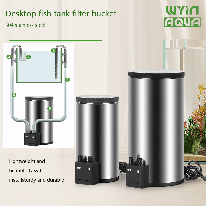 Aquarium Filter Barrel Silent  – Aquarium Fish Waste Collector Bewertung und Preis