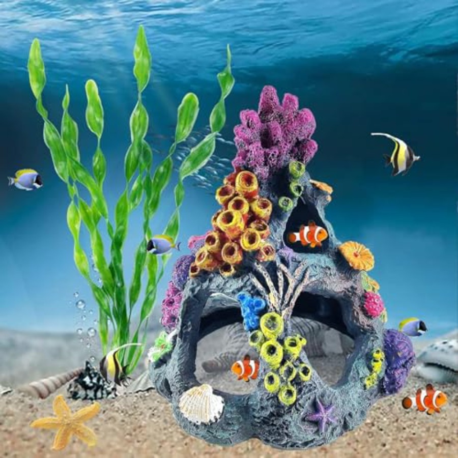 Fish Tank Decoration Set, Aqua – Aquarium Fish Colorful Bewertung und Preis