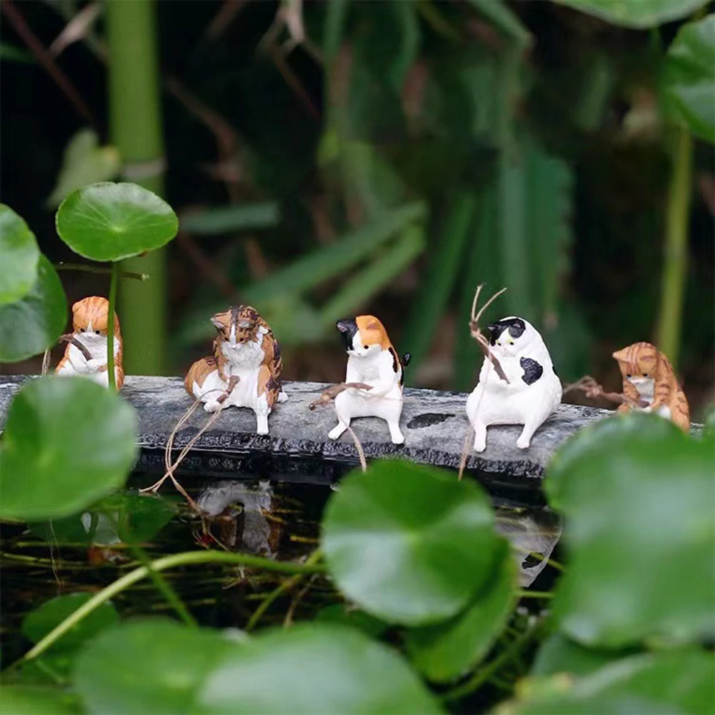 1-5PCS Fishing Cat Aquariums D – Aquarium Fish Background Bewertung und Preis