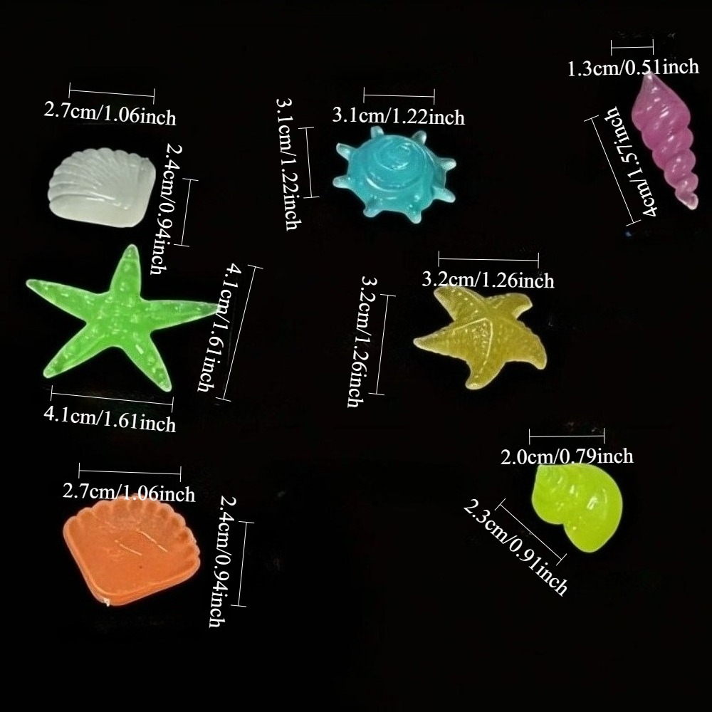 Glowing Luminous Ocean Stones  – Aquarium Fish Colorful Bewertung und Preis