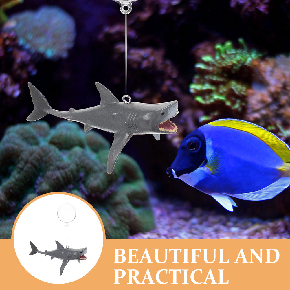1Set Realistic Shark Shaped Fl – Aquarium Fish Shark Bewertung und Preis