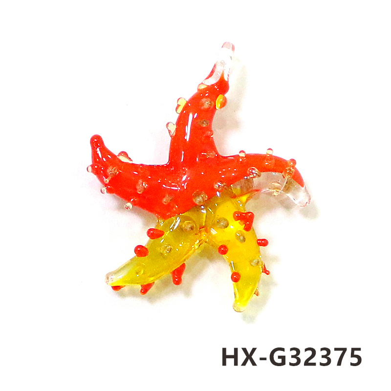 Mini Glass Starfish Pendant Co – Aquarium Fish Colorful Bewertung und Preis