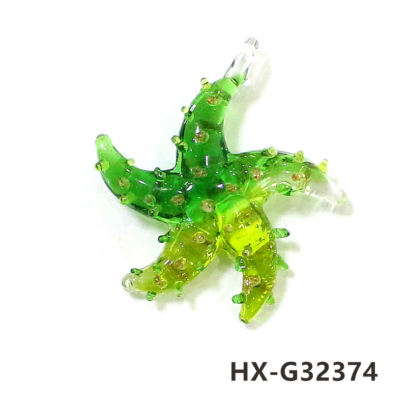 Mini Glass Starfish Pendant Co – Aquarium Fish Colorful Bewertung und Preis