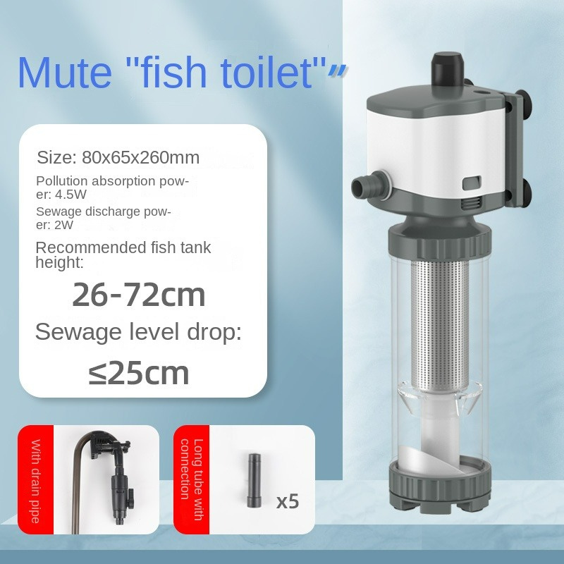 220-240V 3-in-1 Aquarium Filte – Aquarium Fish Waste Collector Bewertung und Preis