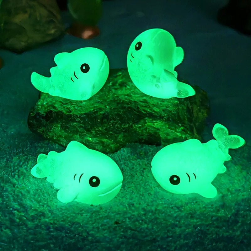 4pcs Luminous Shark Ornament S – Aquarium Fish Shark Bewertung und Preis