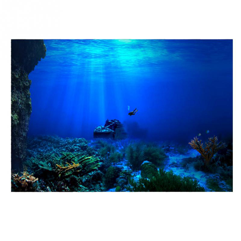 Fish Tank Background Decorativ – Aquarium Fish Background Bewertung und Preis