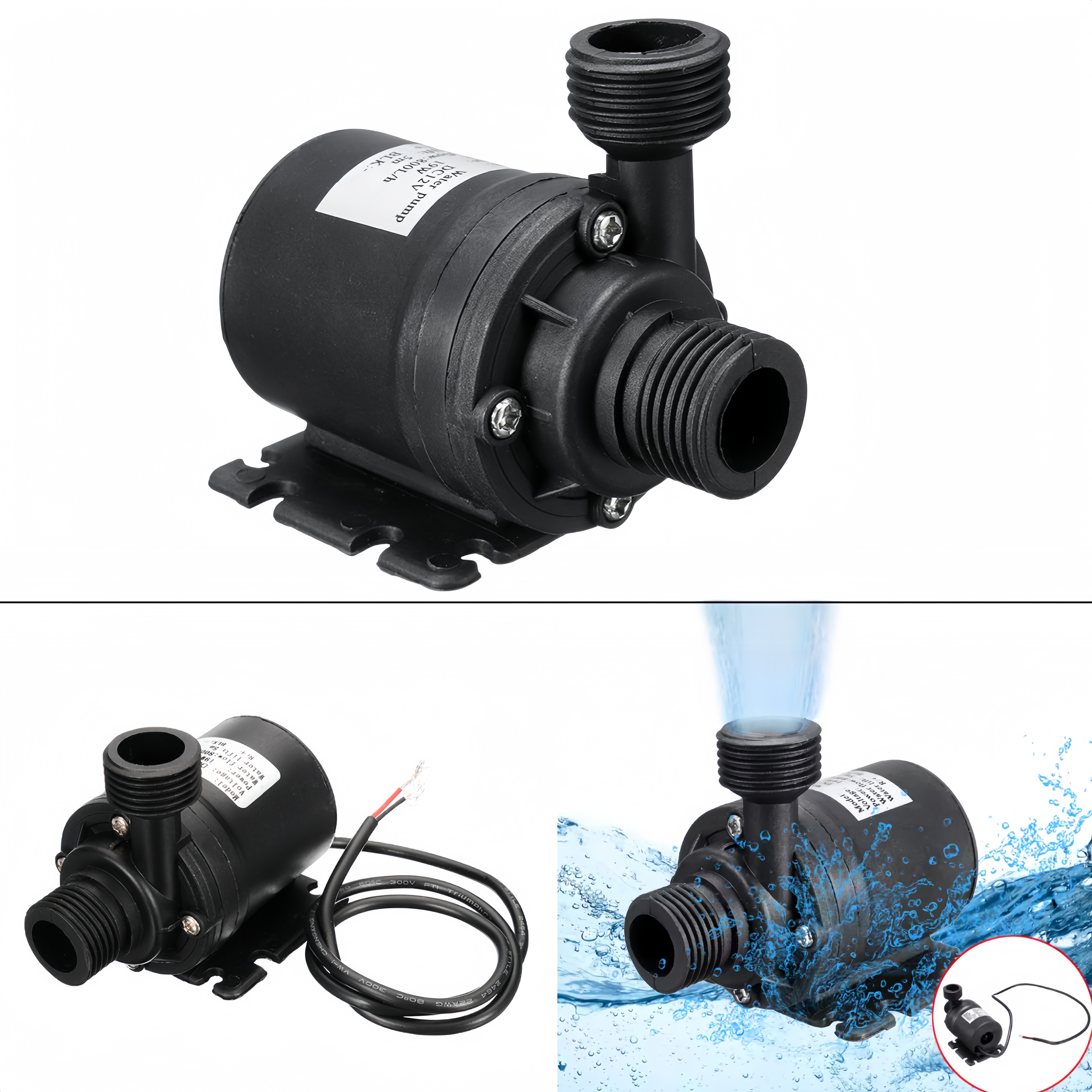 12V DC Submersible Water Pump  – Powerhead Circulation Pump Bewertung und Preis