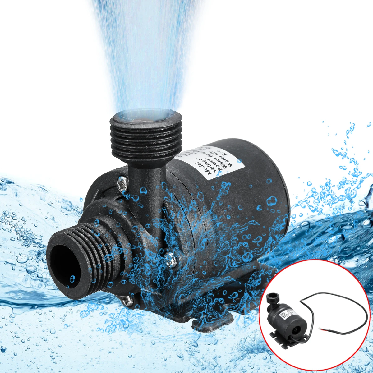 12V DC Submersible Water Pump  – Powerhead Circulation Pump Bewertung und Preis