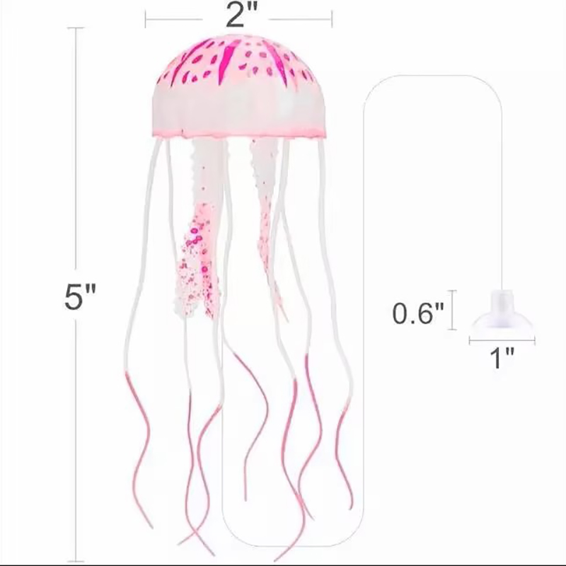 Artificial Swim Luminous Jelly – Aquarium Fish Discus Bewertung und Preis