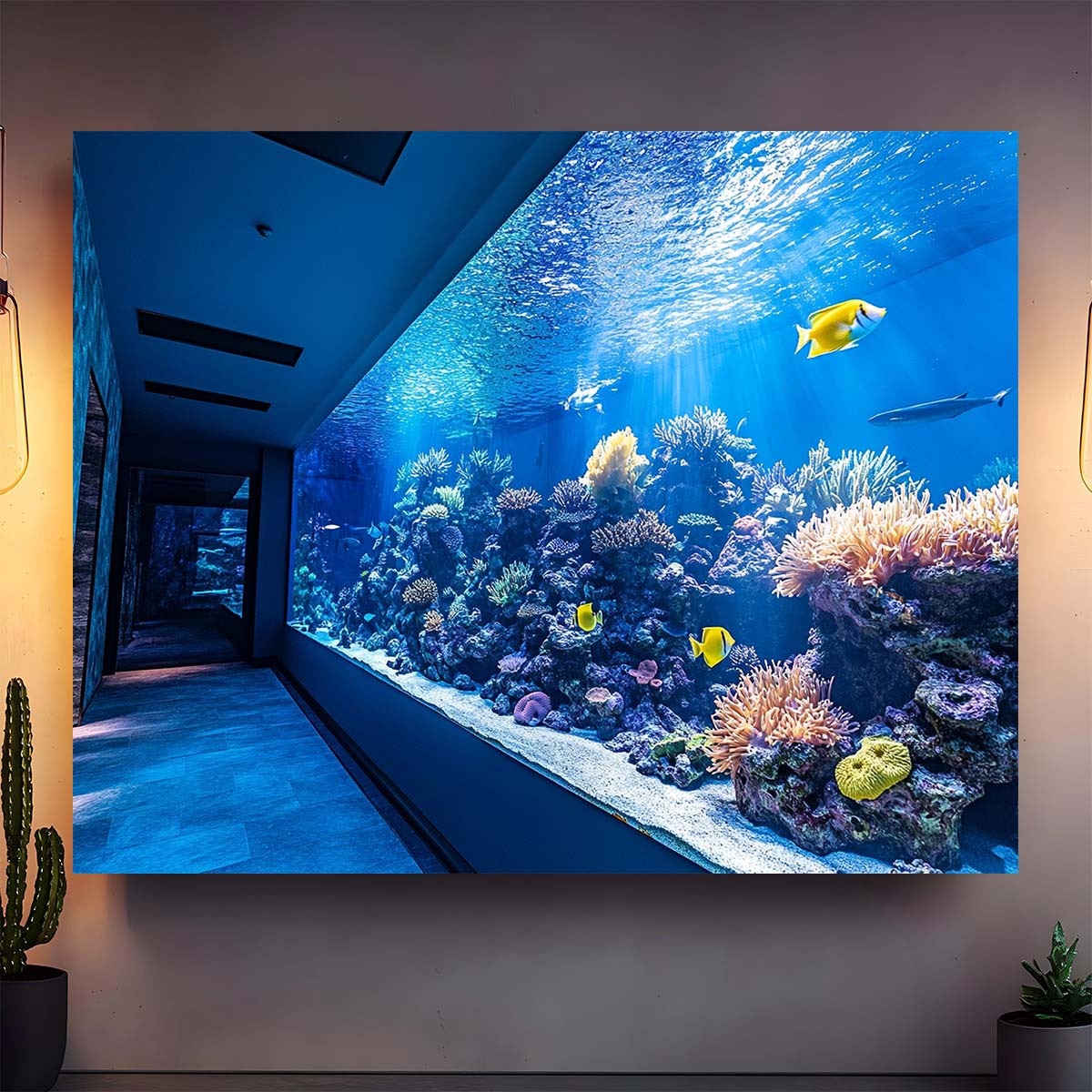 Vibrant Underwater Aquarium Ta – Aquarium Fish Colorful Bewertung und Preis