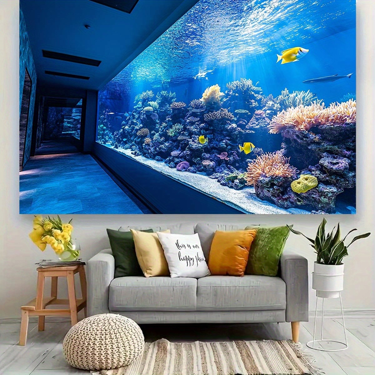 Vibrant Underwater Aquarium Ta – Aquarium Fish Colorful Bewertung und Preis