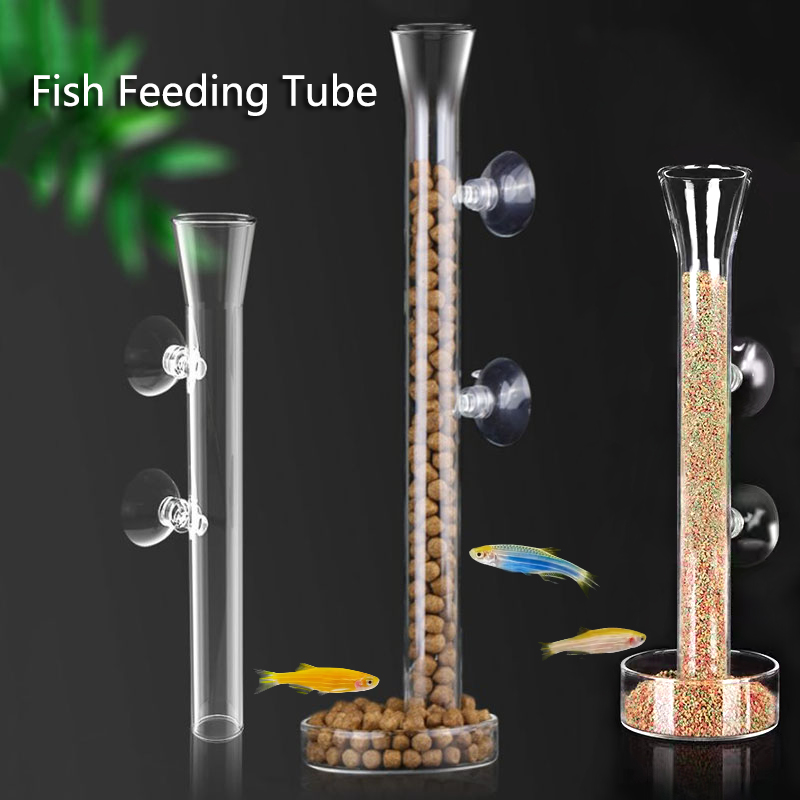 Glass Aquarium Feeder Tube Dis – Aquarium Fish Food Bewertung und Preis