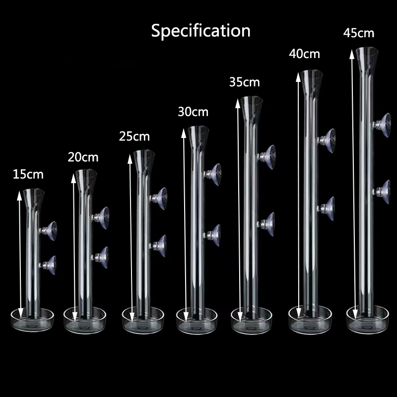 Glass Aquarium Feeder Tube Dis – Aquarium Fish Food Bewertung und Preis