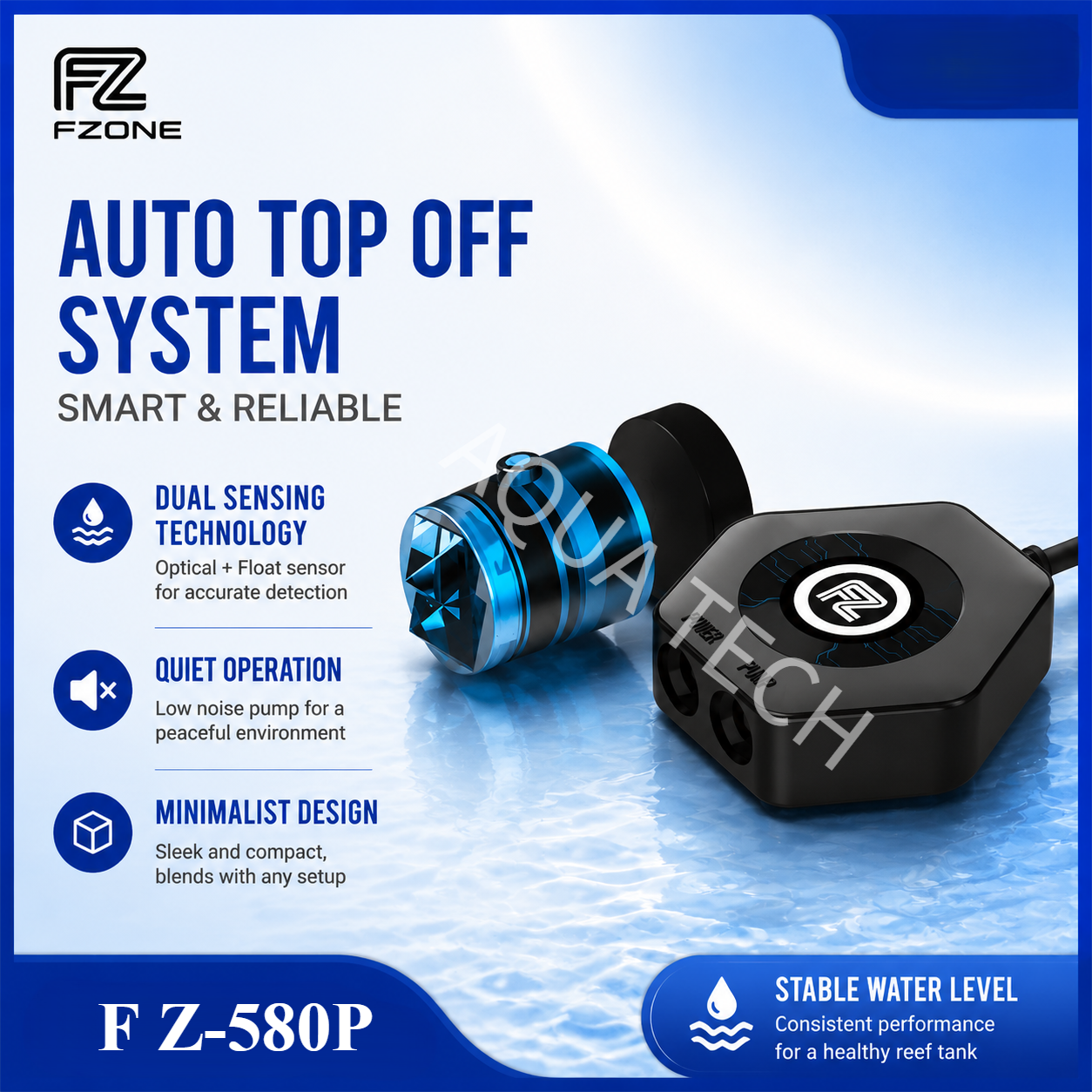 Fzone ATO580 Auto Top Off Refi – Aquarium Auto Top Off Bewertung und Preis