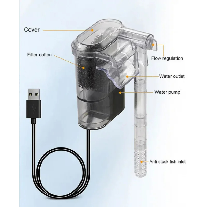 Wall-hanging Filter For Fish T – Aquarium Fish Background Bewertung und Preis