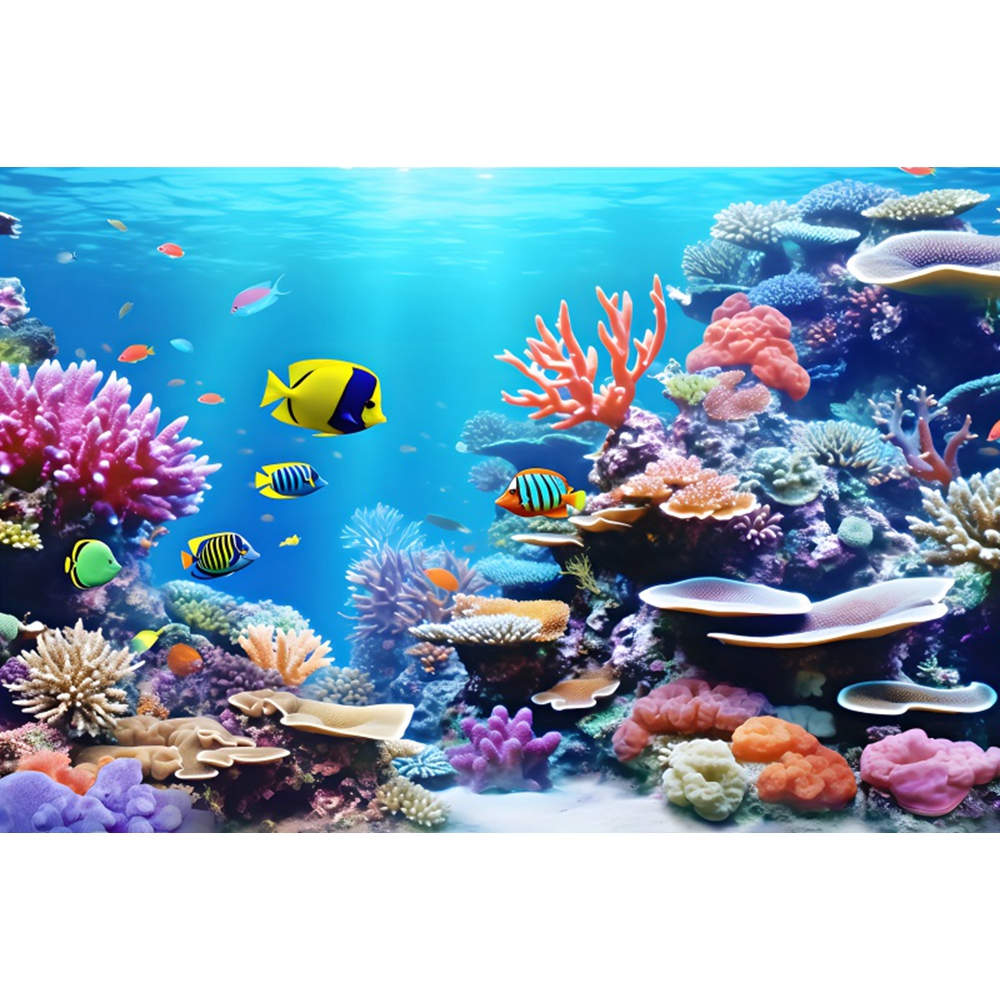 Underwater World Seabed Backdr – Aquarium Fish Shark Bewertung und Preis