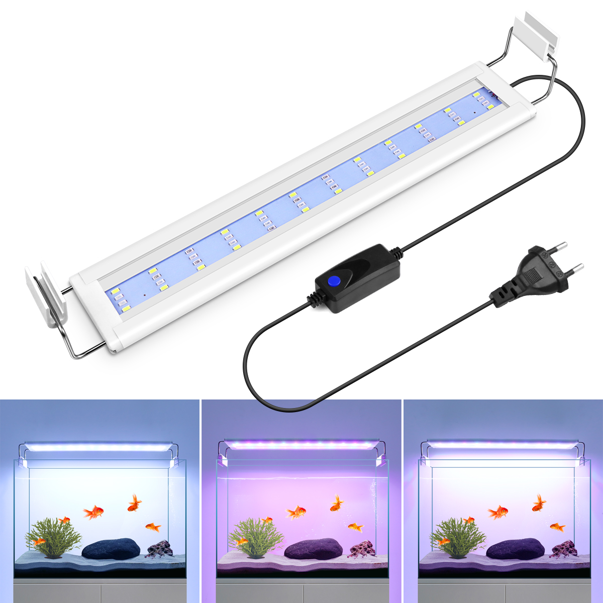 Super Slim LED Aquarium Light  – Aquarium Fish Colorful Bewertung und Preis