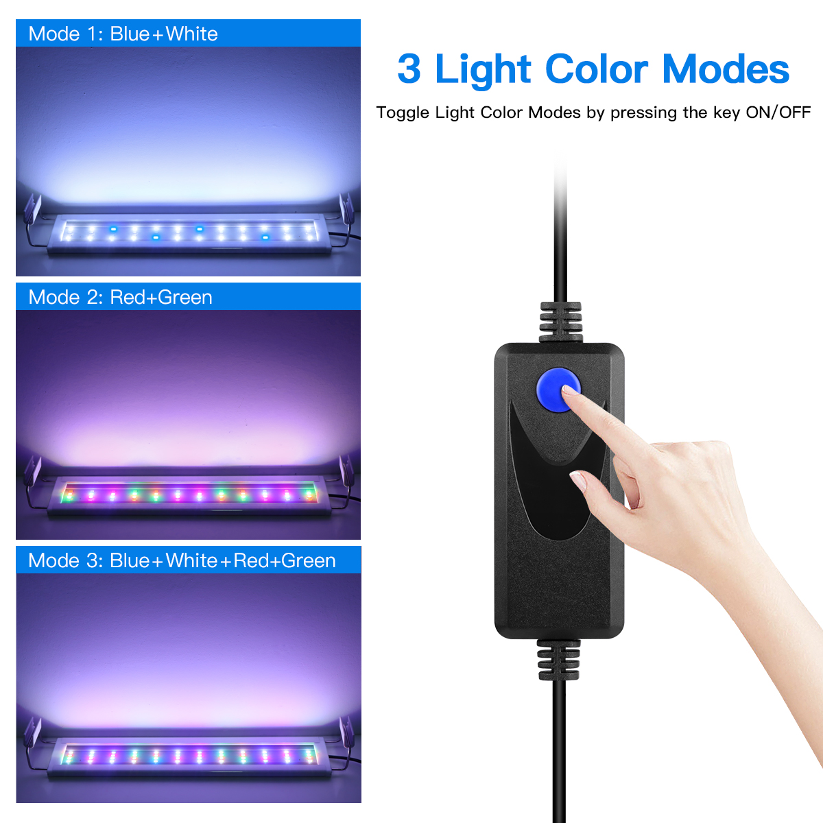 Super Slim LED Aquarium Light  – Aquarium Fish Colorful Bewertung und Preis