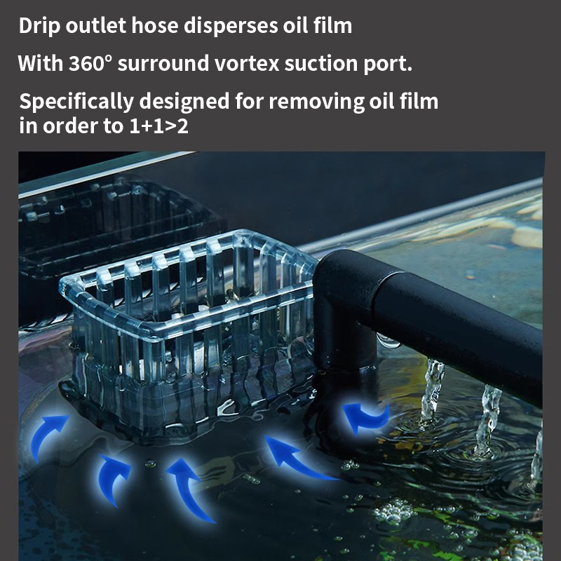 3W Aquarium Surface Oil Skimme – Aquarium Fish Waste Collector Bewertung und Preis