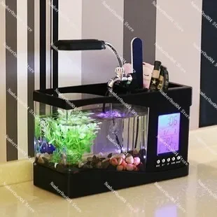 Mini Small Fish Tank Creative  – Aquarium Fish Logo Bewertung und Preis