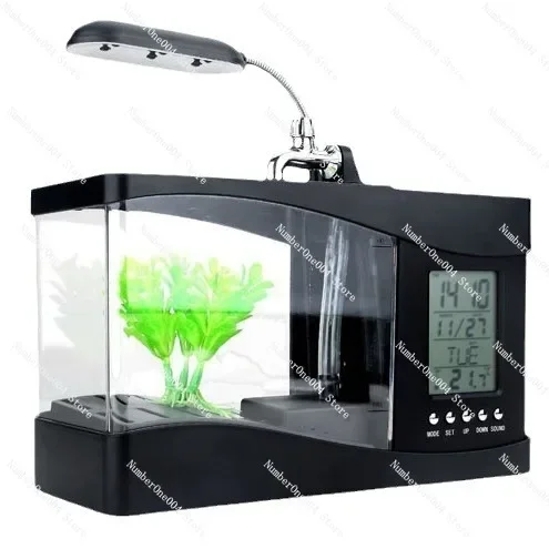 Mini Small Fish Tank Creative  – Aquarium Fish Logo Bewertung und Preis