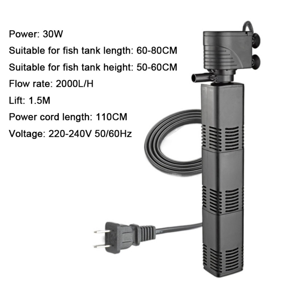 Plastic 3 in 1 Fish Tank Filte – Fish Tank Filter Aquarium Bewertung und Preis