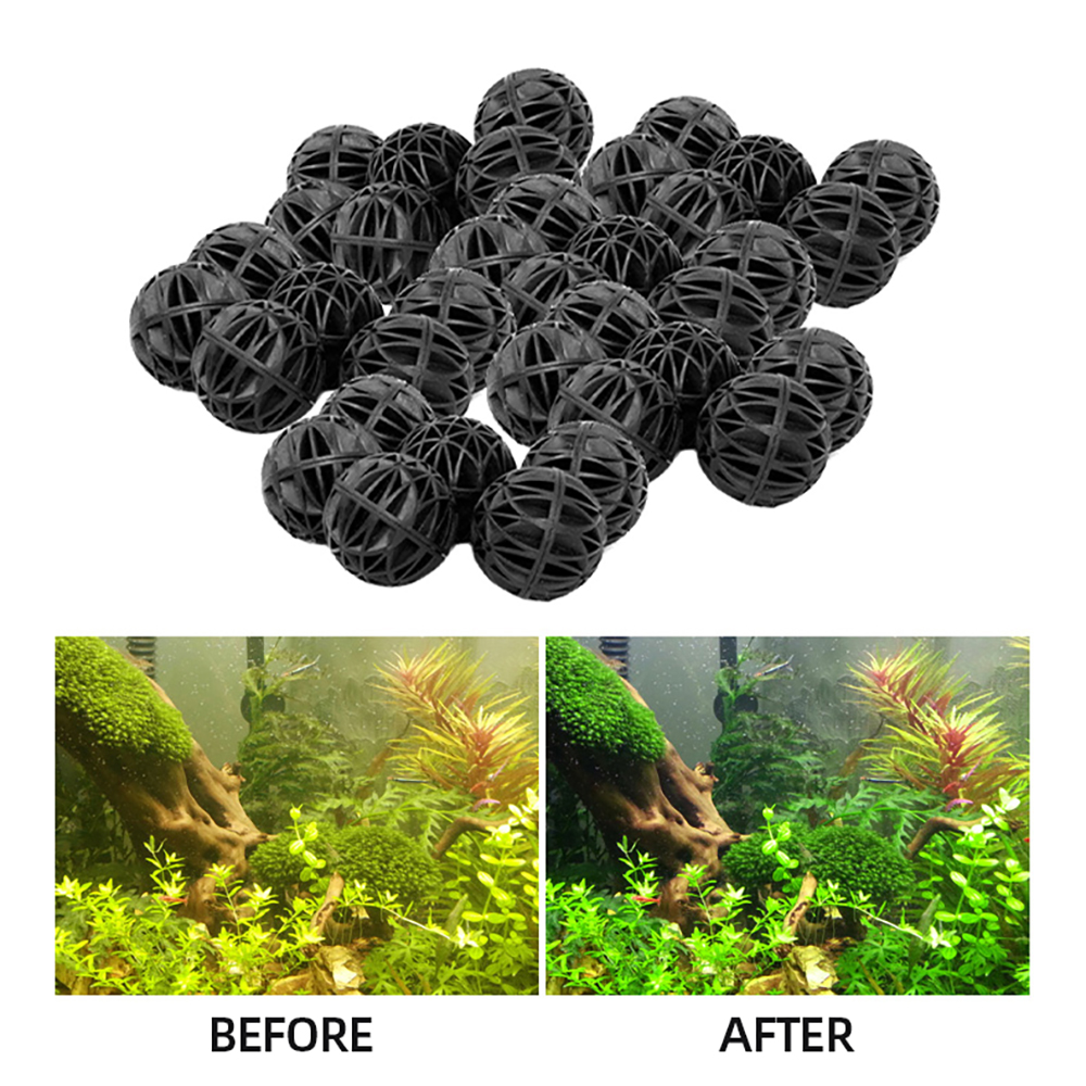 100pcs 18mm Biological Bio Bal – Fish Tank Filter Aquarium Bewertung und Preis