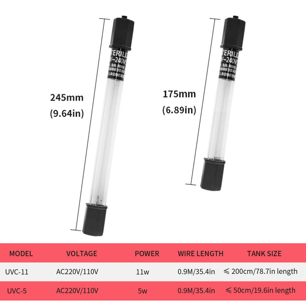 5W/11W Aquarium Clean Light UV – Cleaner Fish Aquarium Bewertung und Preis