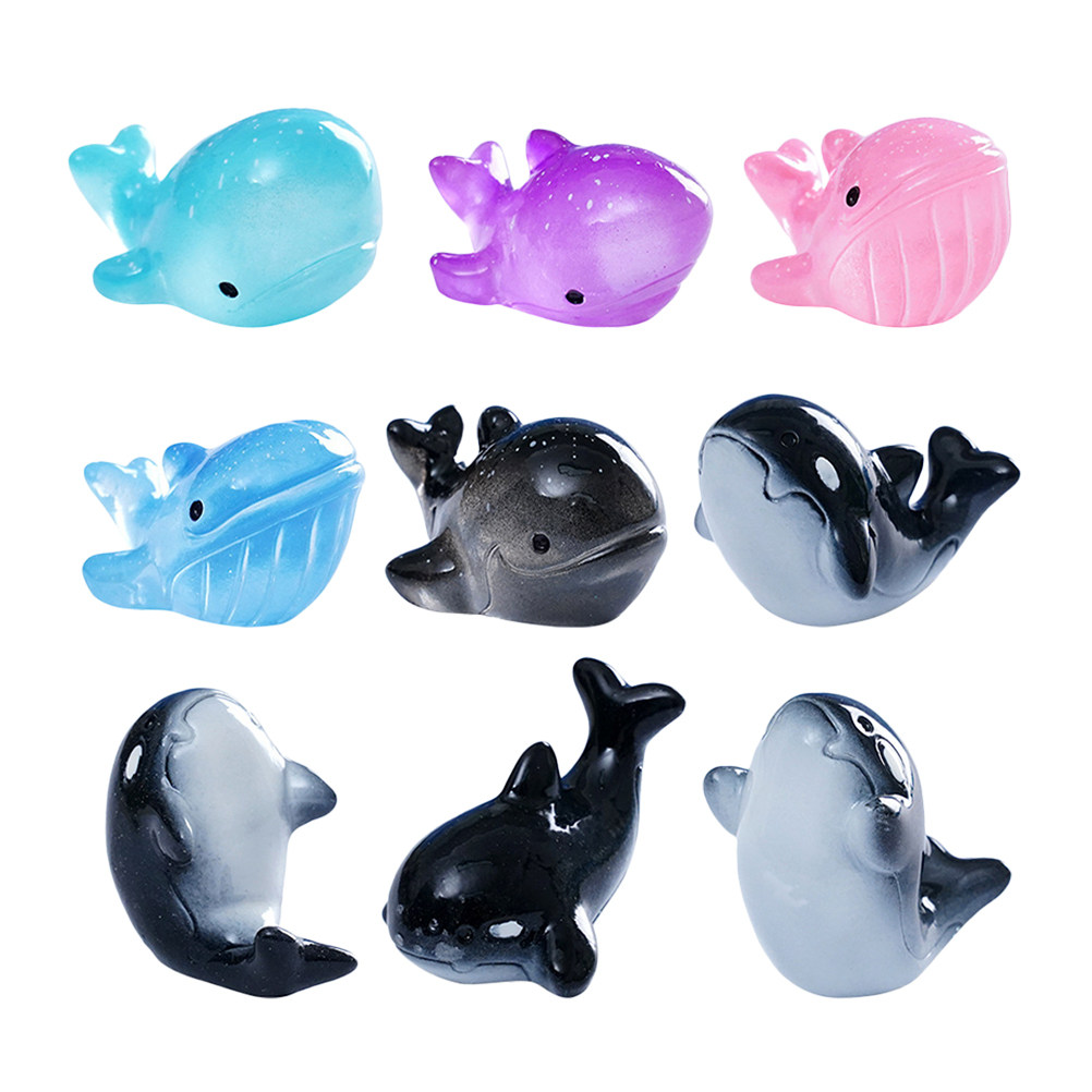 9Pcs Realistic Mini Resin Ocea – Aquarium Fish Shark Bewertung und Preis