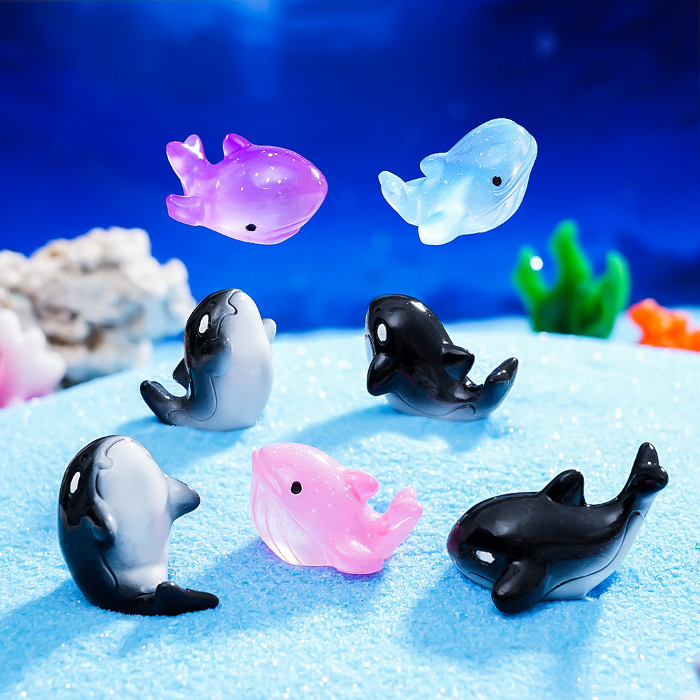 9Pcs Realistic Mini Resin Ocea – Aquarium Fish Shark Bewertung und Preis