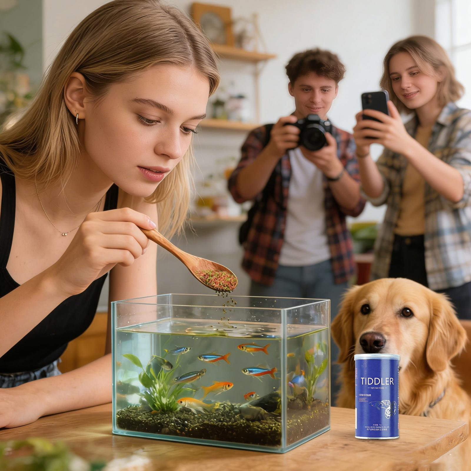 Fish Food Aquarium Feed Small  – Aquarium Fish Food Bewertung und Preis