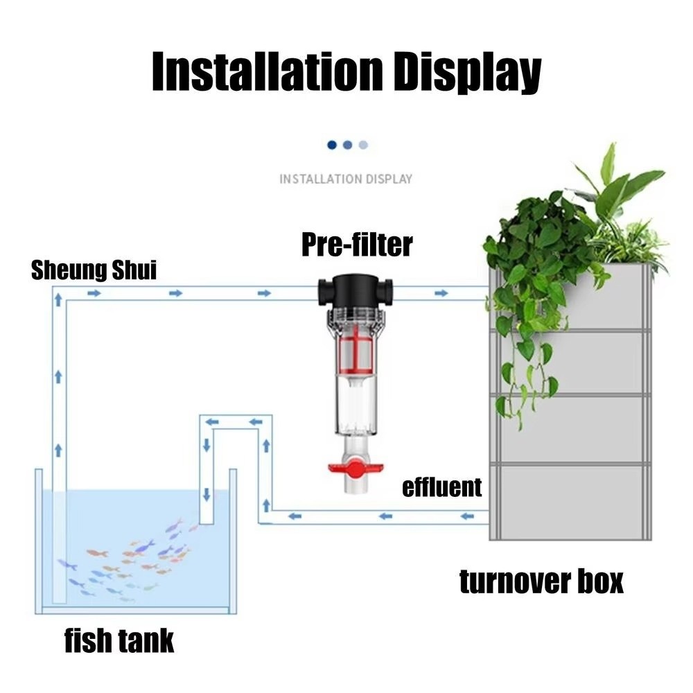 1/2 3/4 Female Thread Aquarium – Aquarium Fish Waste Collector Bewertung und Preis