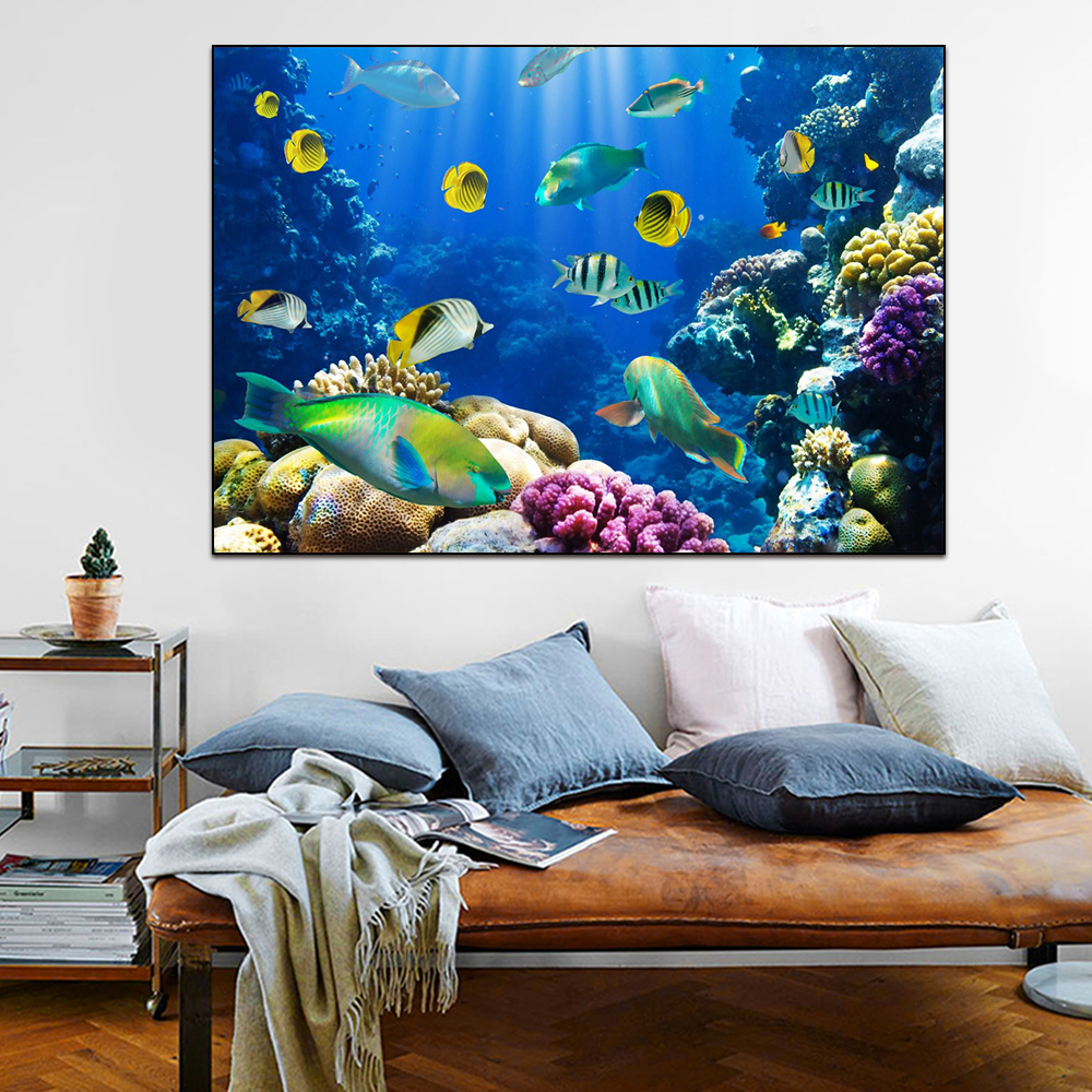 Ocean Underwater World Fish Co – Aquarium Fish Background Bewertung und Preis