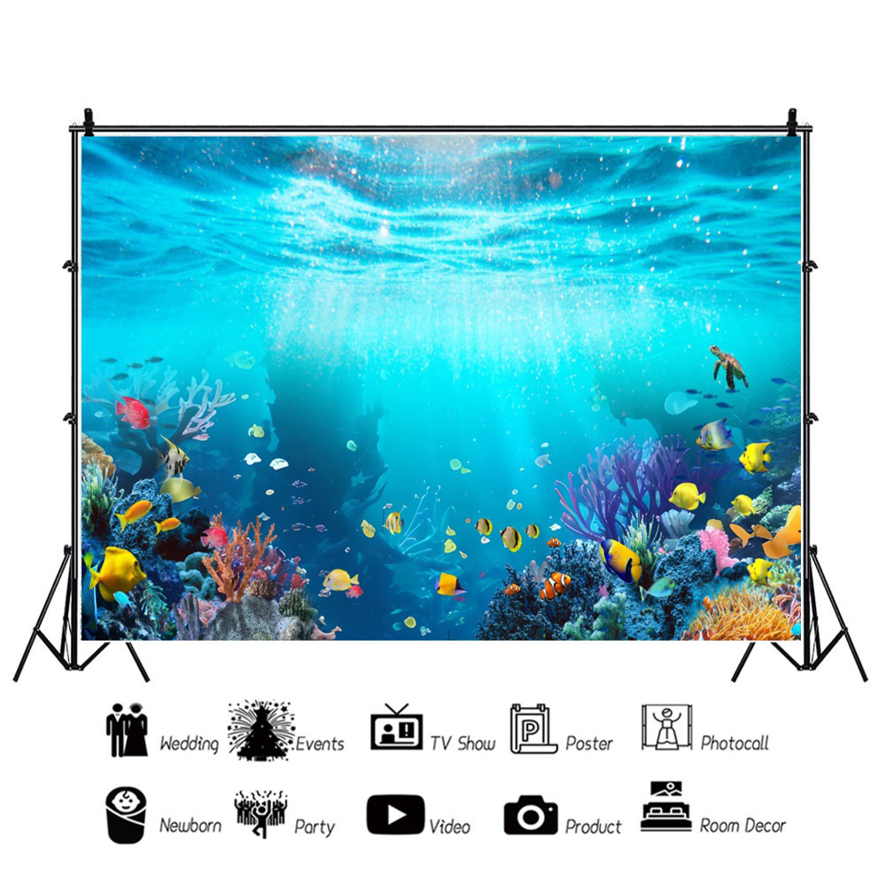 Ocean Underwater World Fish Co – Aquarium Fish Background Bewertung und Preis
