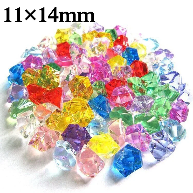 200pcs Acrylic Gem Stone Color – Aquarium Fish Colorful Bewertung und Preis