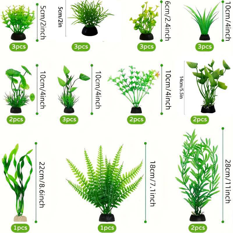 Aquarium Decor Set Artificial  – Aquarium Fish Enrichment Bewertung und Preis