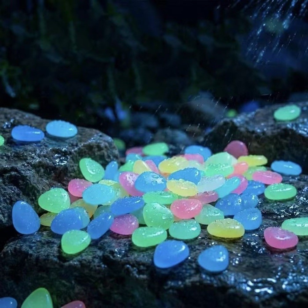 Resin Glow-in-the-Dark Garden  – Aquarium Fish Colorful Bewertung und Preis