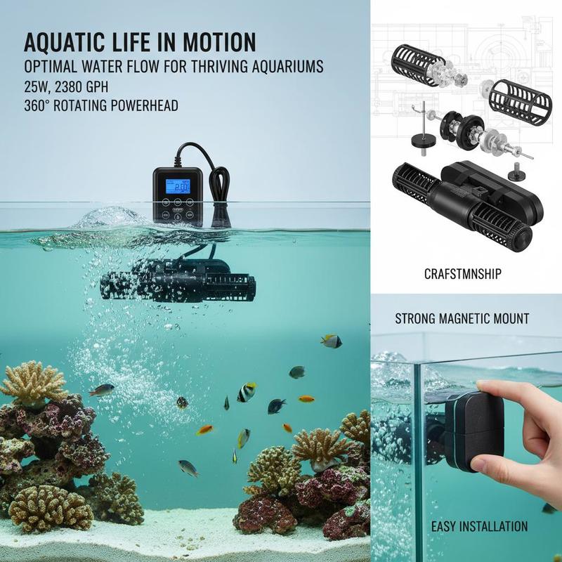 Free Shipping-Fish Tank Circul – Powerhead Circulation Pump Bewertung und Preis
