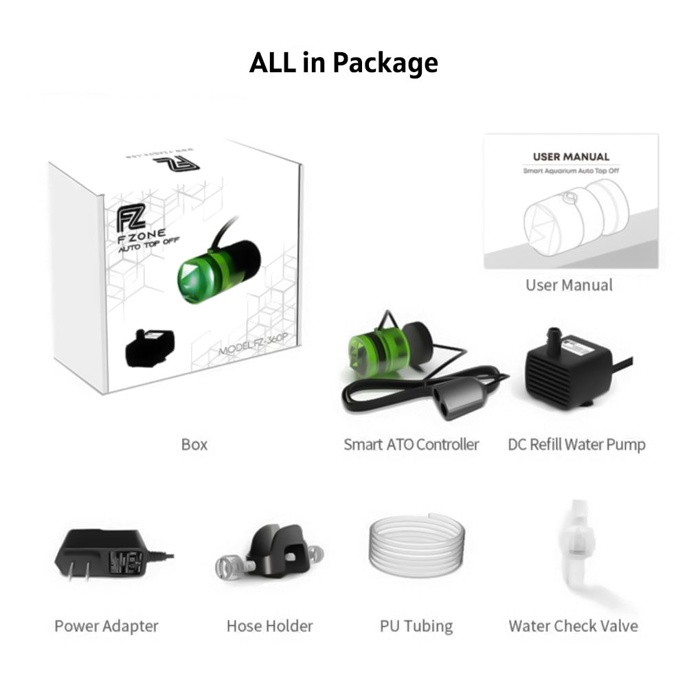 FZONE Smart ATO System Auto To – Aquarium Auto Top Off Bewertung und Preis