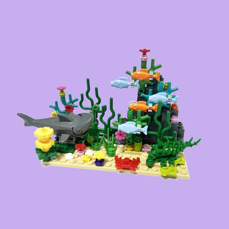 City MOC Aquarium Underwater W – Aquarium Fish Shark Bewertung und Preis