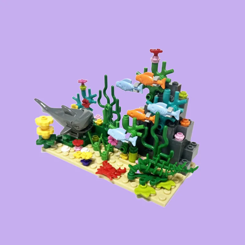 City MOC Aquarium Underwater W – Aquarium Fish Shark Bewertung und Preis